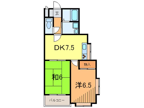 ネオハートベーターの物件間取画像